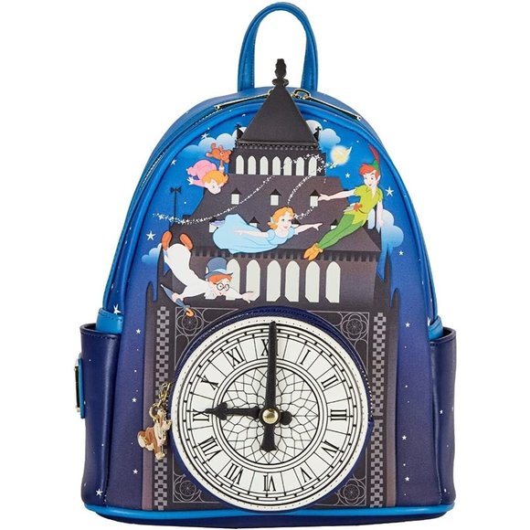 Loungefly Accessories - Peter Pan Glow Clock Loungefly Mini Backpack
